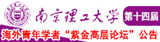 真人艹逼视频南京理工大学第十四届海外青年学者紫金论坛诚邀海内外英才！